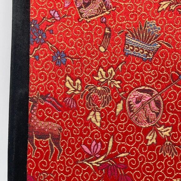 Rare Handmade Silk-Covered Bridge Scoresheets w/ Original Pencil Hong Ko… - Picture 5 of 12